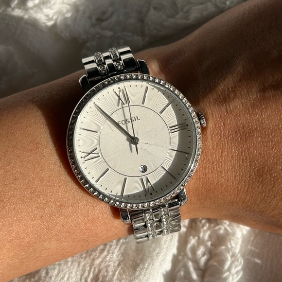 Fossil Silver Watch - Picture 3 of 8